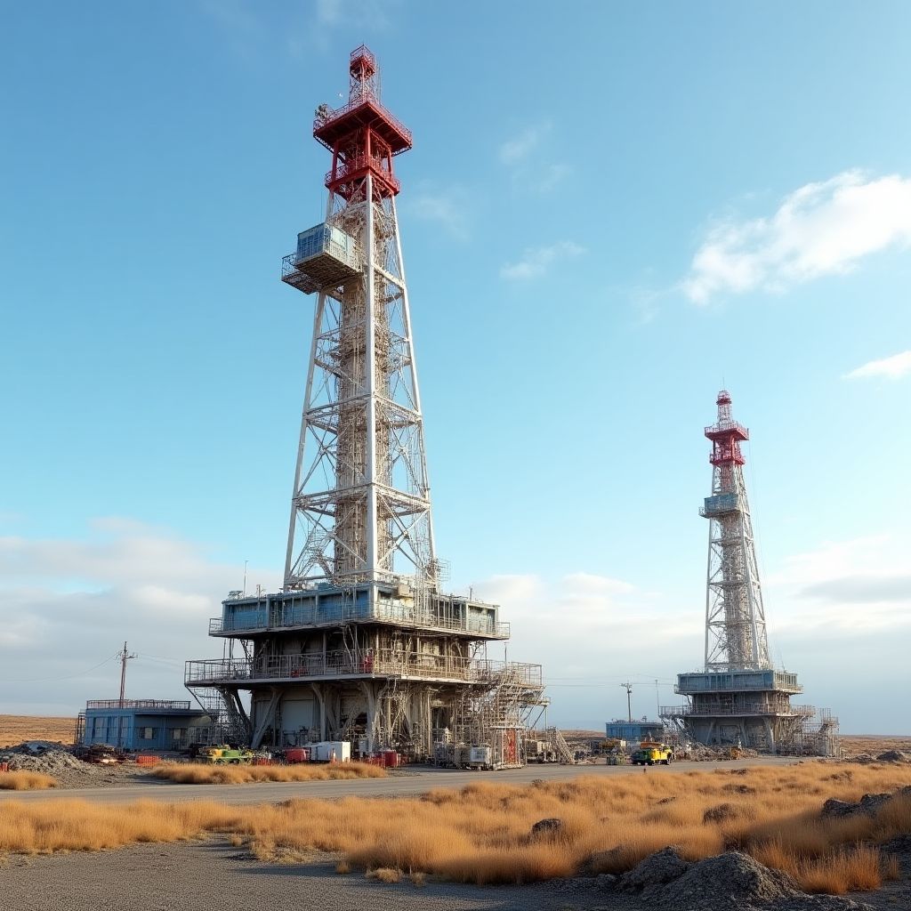 Extracción de petróleo YPF
